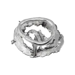 Insignia Profesional de Farmacia 19 mm. Plata de Ley 925m macizo escu