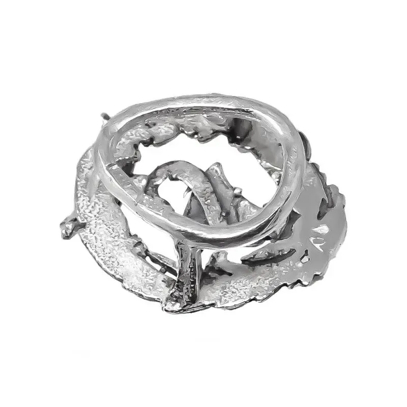 Insignia Profesional de Farmacia 19 mm. Plata de Ley 925m macizo escu