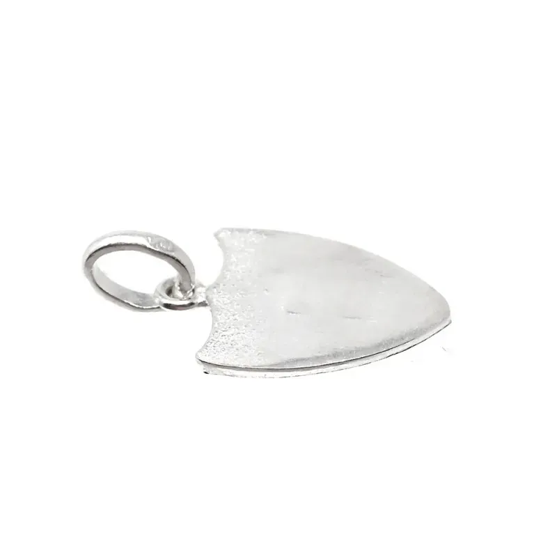 Sevilla FC escudo plata Ley 925m colgante macizo unisex 19 mm. detall