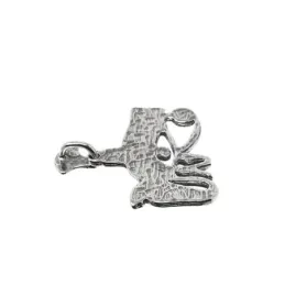 Ojo de Horus colgante plata Ley 925m amuleto Ojo de Ra 28 mm. detalle
