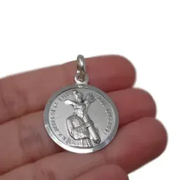 Cristo de los Gitanos medalla plata Ley 925m unisex 19 mm. Nuestro Pa
