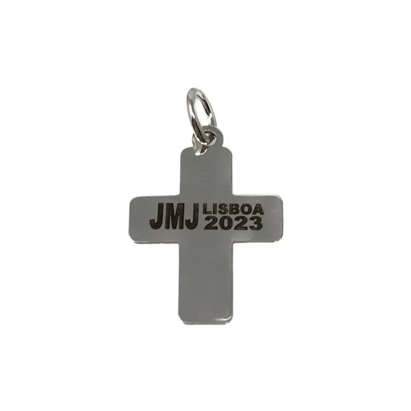 JMJ Lisboa 2023 Portugal Cruz peregrino Plata Ley 925m Jornada Mundia