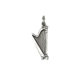 Arpa Colgante Plata Ley 925m motivo 27 mm. maciza