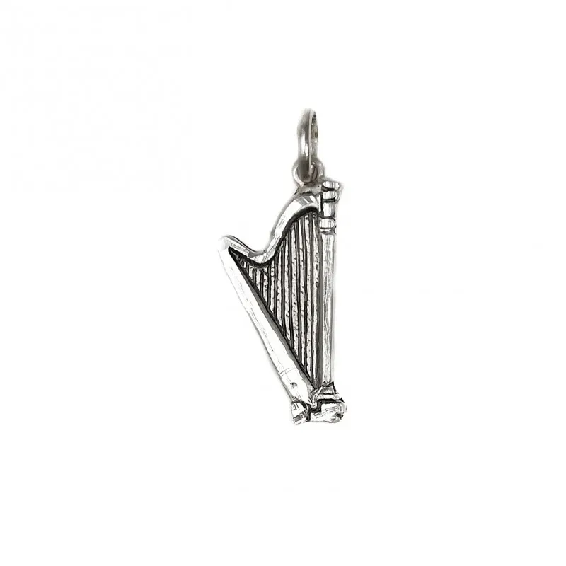 Arpa Colgante Plata Ley 925m motivo 27 mm. maciza