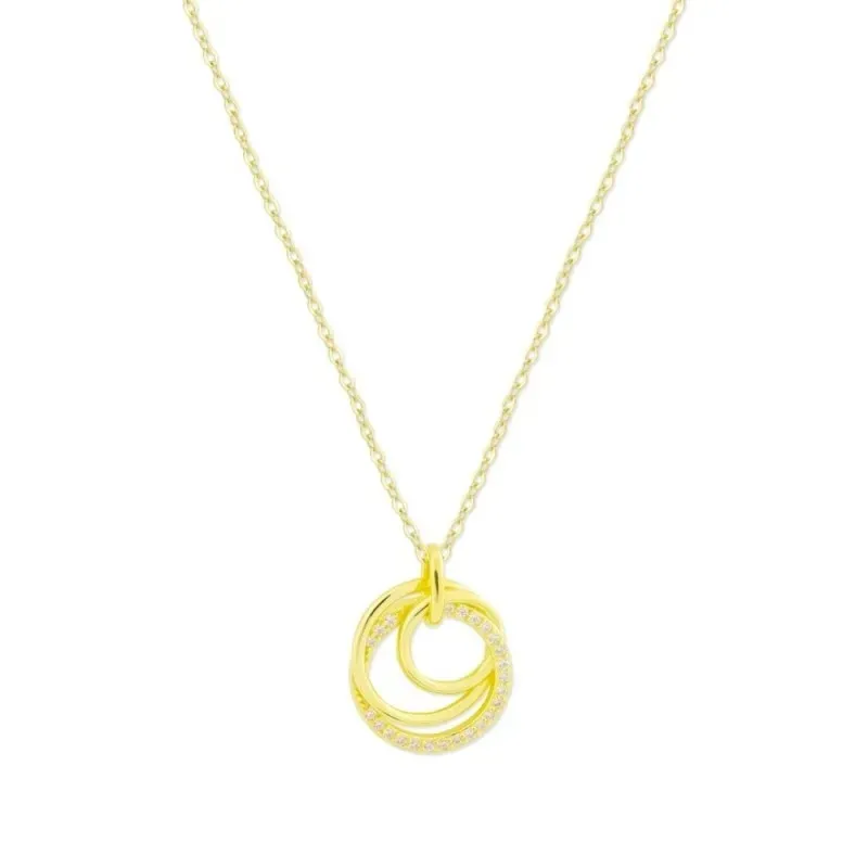 Gargantilla Plata Ley 925m chapada oro 40 cm. cadena forzada colgante
