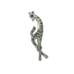 Jirafa alfiler Broche Plata Ley 925m mujer 20 mm. marquesitas