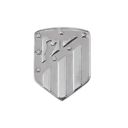 Atlético de Madrid Pin Plata Ley 925m hombre 18 mm. escudo brillo mat