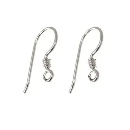 Fornitura plata Ley 925m palillo hippie 2 unidades