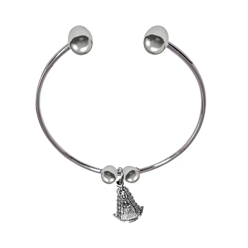 Pulsera Plata Ley 925m mujer 66 mm. tubo 2.6 mm. Colección ROCIERA Vi