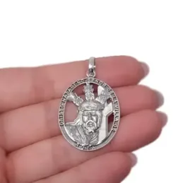 Cristo Nazareno de la Villa de Rota Colgante en Plata de Ley 925m mac