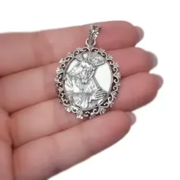 Nuestro Padre Jesús Nazareno Palma del Río Medalla Plata Ley 925m mac