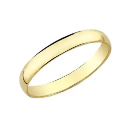 Alianza oro 9k lisa 3mm. [AA0689GR]