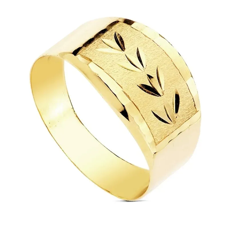 Sortija oro 18k lapidada  [AB3302]