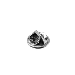 Fornitura cierre pin metal plateado 11.5mm. [AC1461]