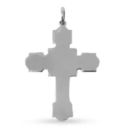 Cruz de la Pasión Colgante de Latón con 69 mm. representación Viacruc
