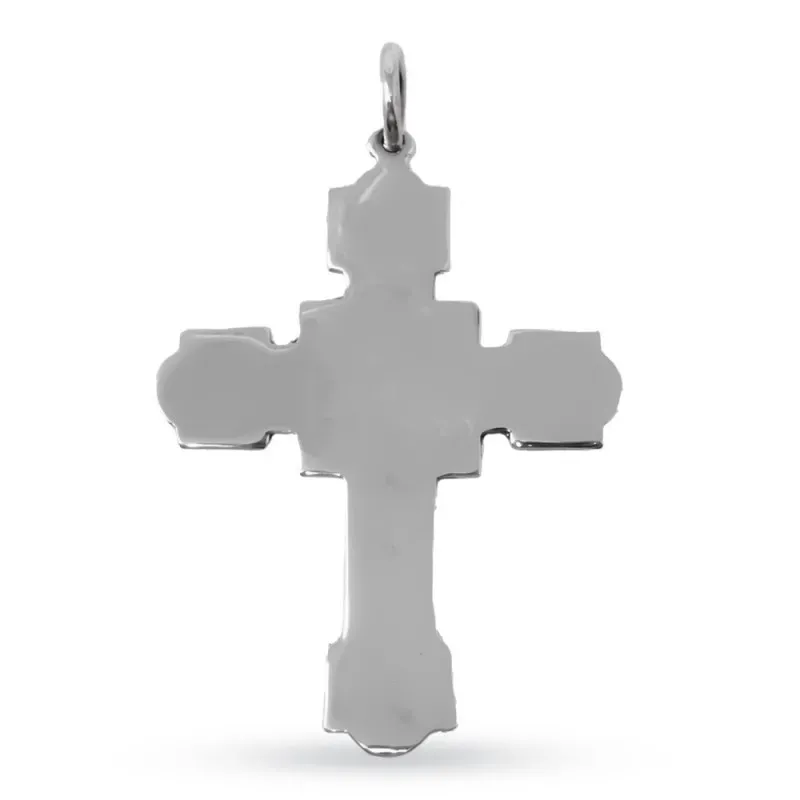 Cruz de la Pasión Colgante de Latón con 69 mm. representación Viacruc