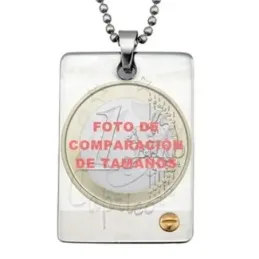 Colgante acero y oro 18k horóscopo zodíaco Capricornio [4976]