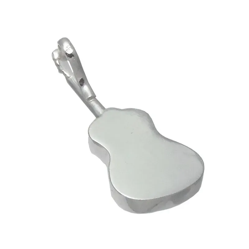 Colgante plata ley 925m guitarra española 42mm. [AB0499]