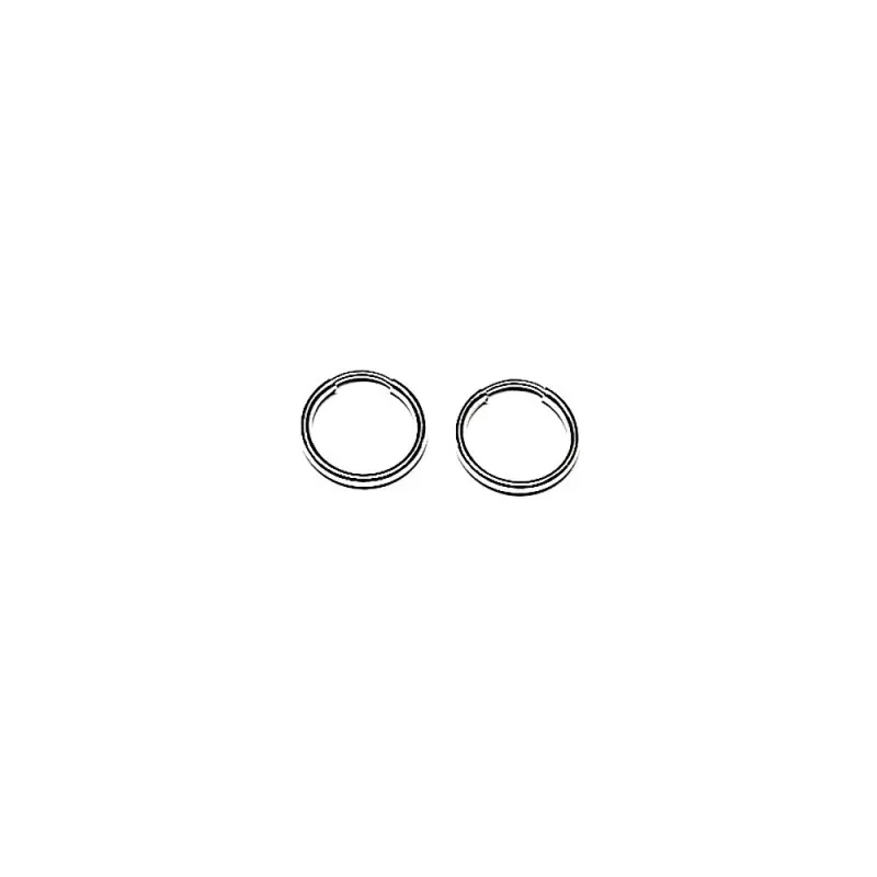 Pendientes plata Ley 925m aro fino 12.5mm. [AB1410]
