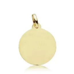 Medalla oro 18k escapulario divina infantita 18mm. 2,25gr.  [AB3356]