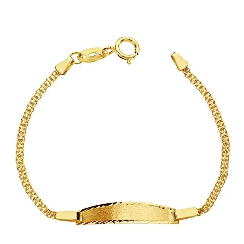 Esclava oro 18k bismark 12cm. 1,20gr. [AB3358]