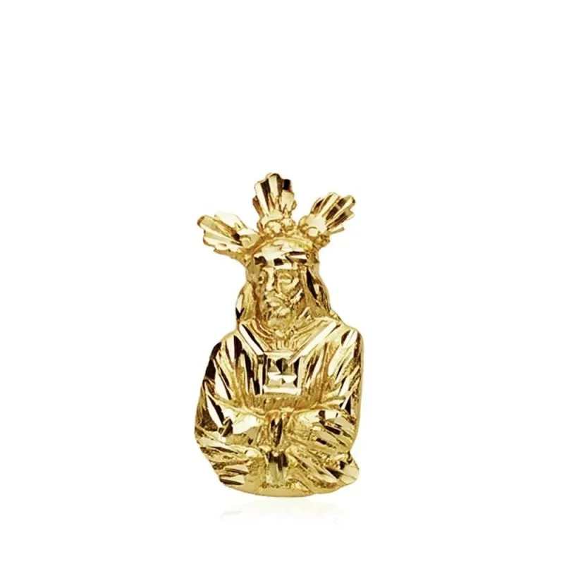 Colgante oro 18k Cristo Cautivo silueta 19mm. 1,50gr. [AB3373]