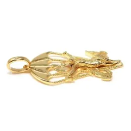 Cristo de la Legión Brigada de Paracaidistas colgante oro 18k unisex