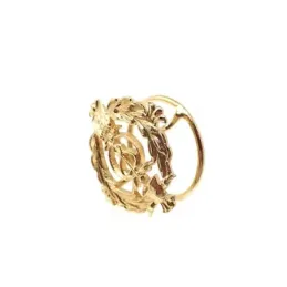 Insignia profesional Agente Comercial oro 18k escudo solapero 16mm.