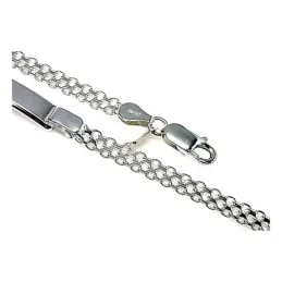 Esclava plata ley 925m lisa bismark [AB0508GR]