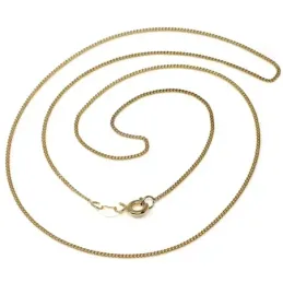 Cadena oro 18k maciza barbada 45 cm. 0.8 mm. 2.15 grs. [9484]