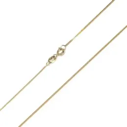 Cadena oro 18k maciza barbada 50 cm. 0.8 mm. 2.25 grs. [9485]