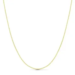 Cadena oro 18k maciza barbada 50 cm. 0.8 mm. 2.25 grs. [9485]
