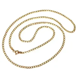 Cadena oro 18k barbada 60 cm maciza 2,5 mm 7.75 gr. [9633]