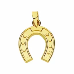 Colgante oro 18k herradura 20mm. [AA1816]