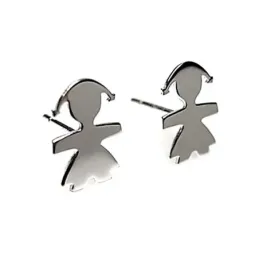 Pendientes plata ley 925m niña 10mm. [AB0634]