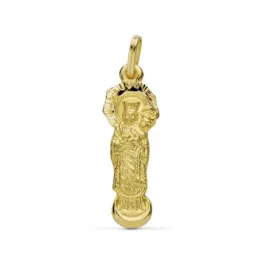 Colgante oro 18k Virgen Almudena [AB0788]
