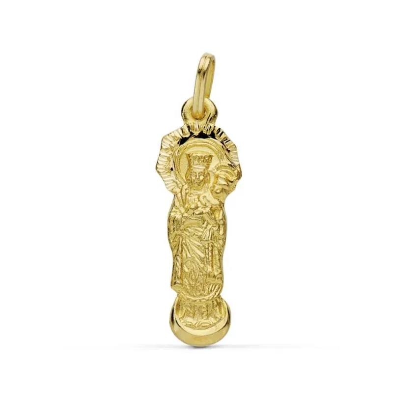 Colgante oro 18k Virgen Almudena [AB0788]