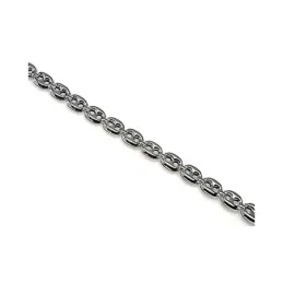 Pulsera plata Ley 925m calabrote pequeño [AB1449]