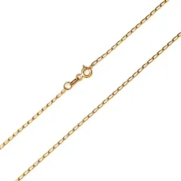 Cadena oro 18k bilbao hueca 45cm. [AB2988]