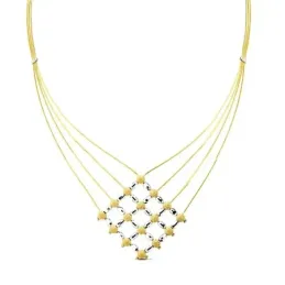 Gargantilla oro 18k bicolor rombo 44cm. 18,15gr. [AB3160]
