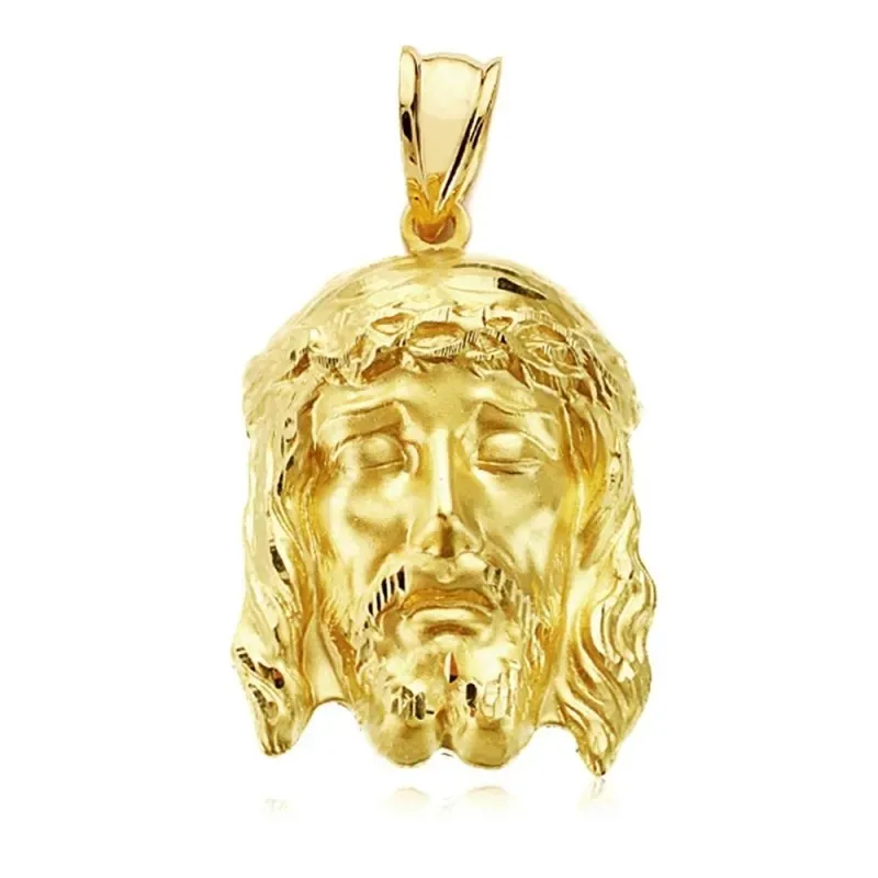 Colgante oro 9k Cristo buena muerte 27mm. 3,30gr. [AB3269]