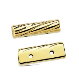 Fornitura oro 18k separador collar. 1 unidad [AB3292]