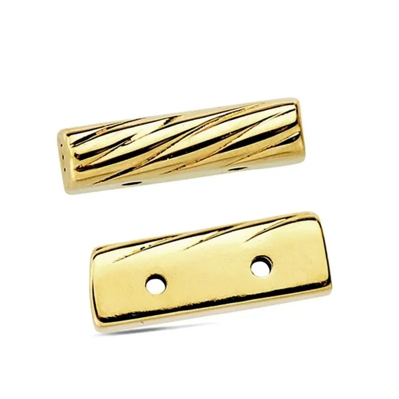 Fornitura oro 18k separador collar. 1 unidad [AB3292]