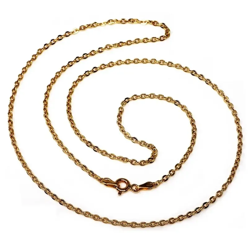Cadena oro 18k forzada hueca 45cm. 1,95gr.  [AB3450]