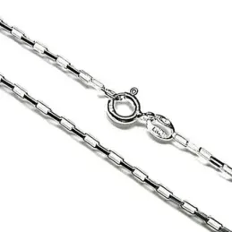 Cadena plata Ley 925m 45 cm. forzada [AB4286]