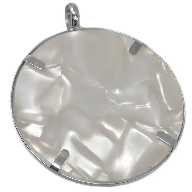 Colgante plata Ley 925m árbol vida raíces cerco 40mm. [AB4372]