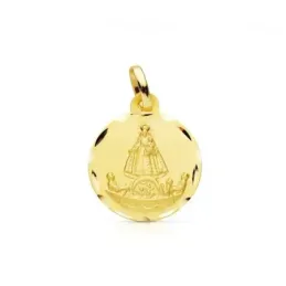 Medalla oro 18k Virgen Caridad del Cobre Cuba [AB4630GR]