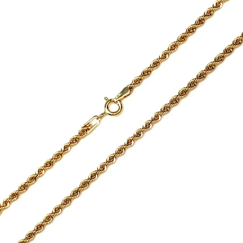 Cordón oro 18k salomónico 40cm. ligero 3.5mm. [AB4771]