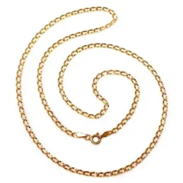 Cadena oro 18k forzada hueca 45cm. 2mm. [AB4776]