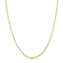 Cadena oro 18k bilbao hueca 50cm. 2.5mm. [AB4791]